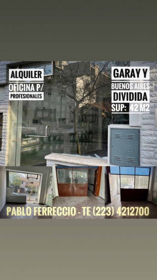 ALQUILER OFICINA a la CALLE