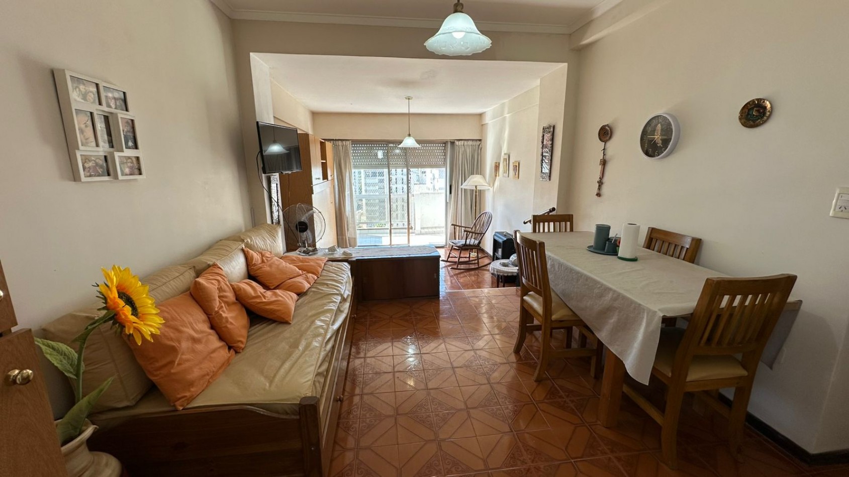 Departamento 1 Ambiente Divisible con Balcon