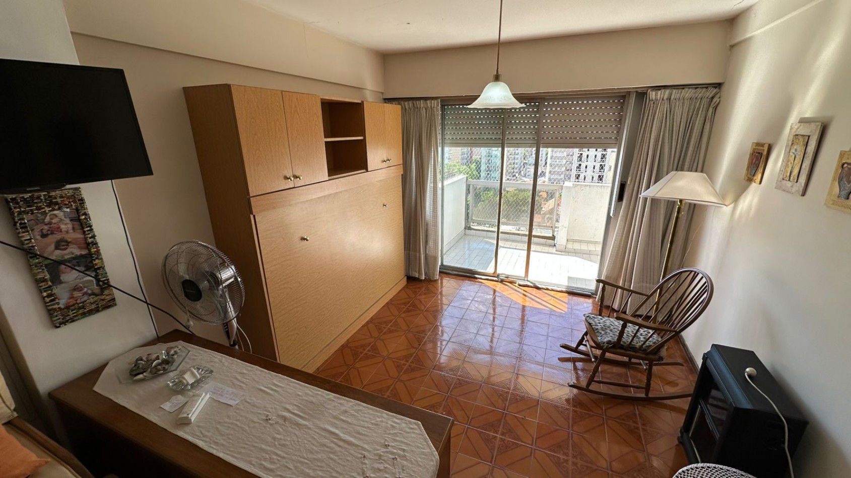 Departamento 1 Ambiente Divisible con Balcon