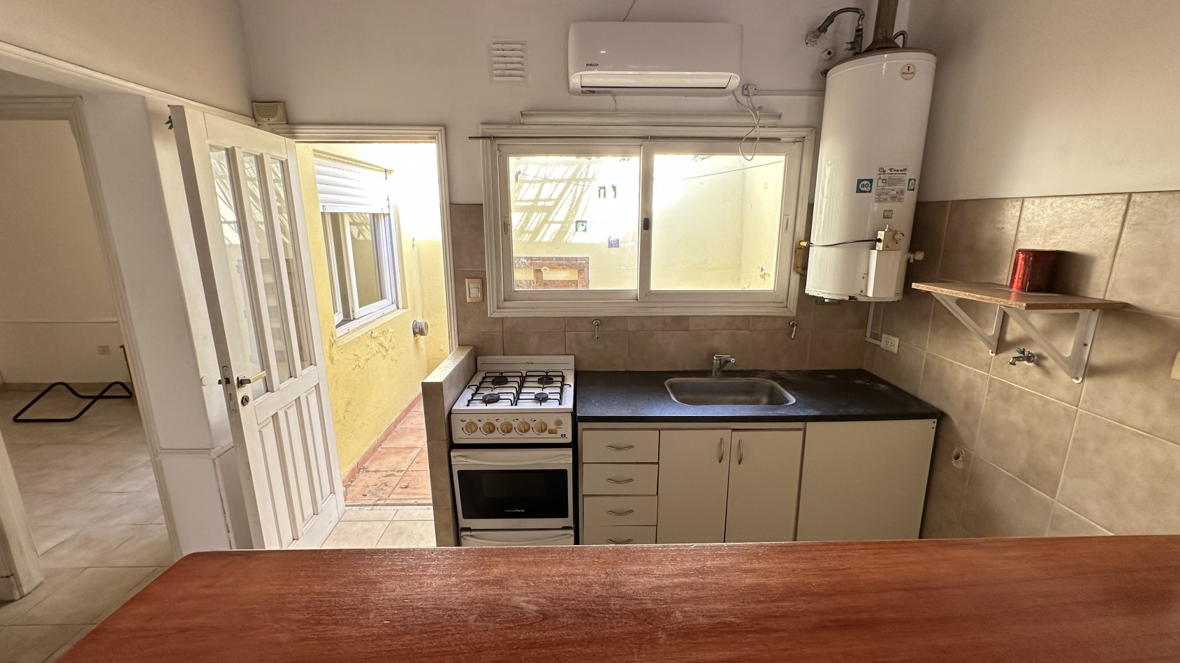 P.H. de 2 Ambientes con Patio