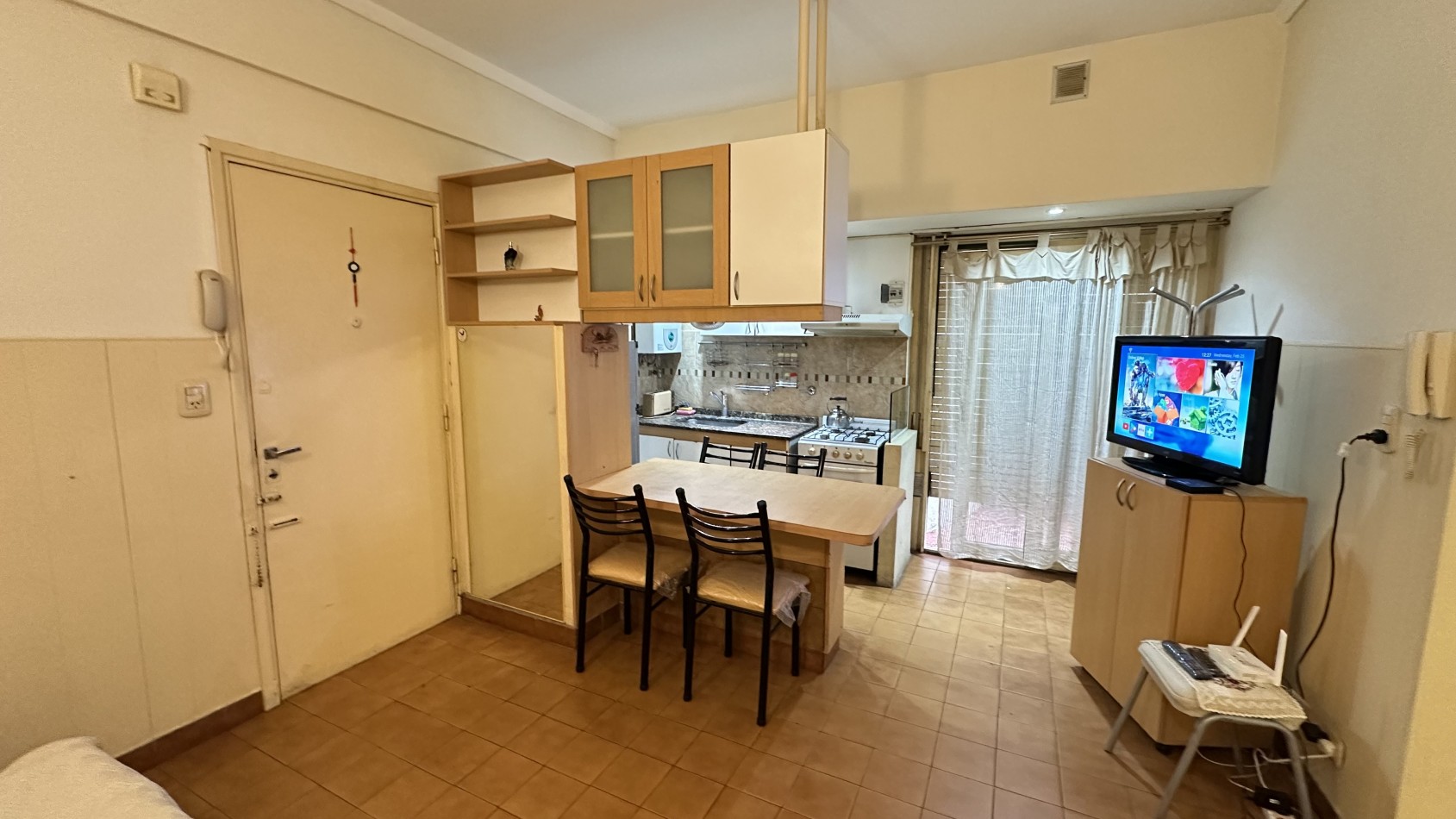 Departamento 2 Ambientes con Patio