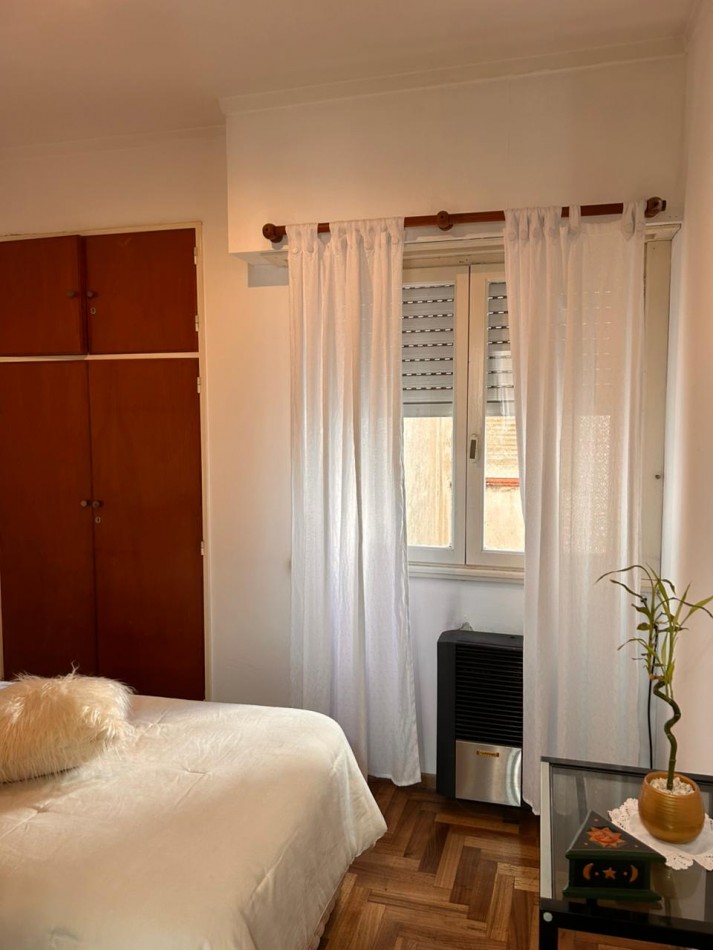 Departamento 2 Ambientes con Balcon y Vista Lateral al Mar