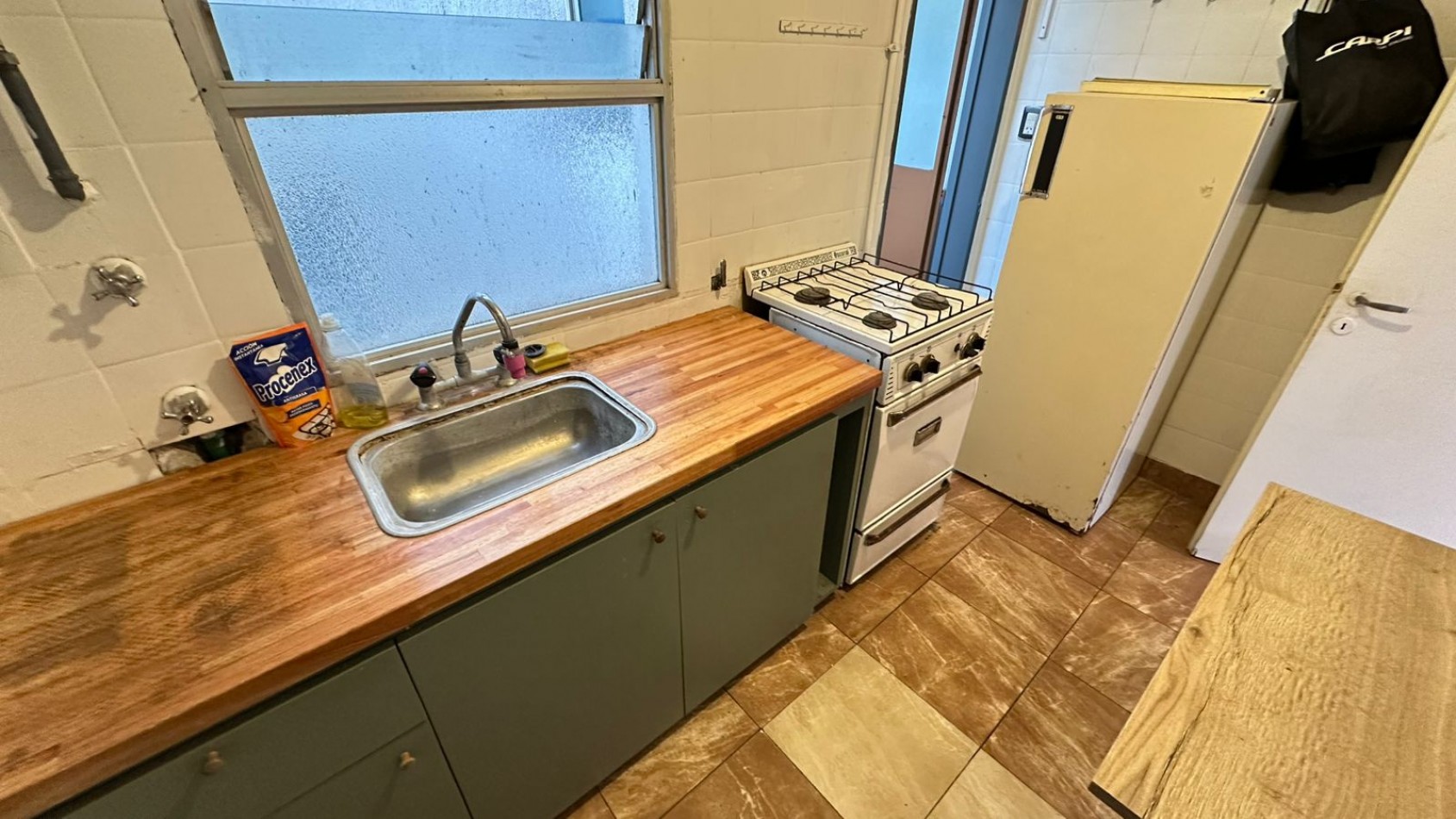 Departamento 1 Ambiente Divisible con Balcon