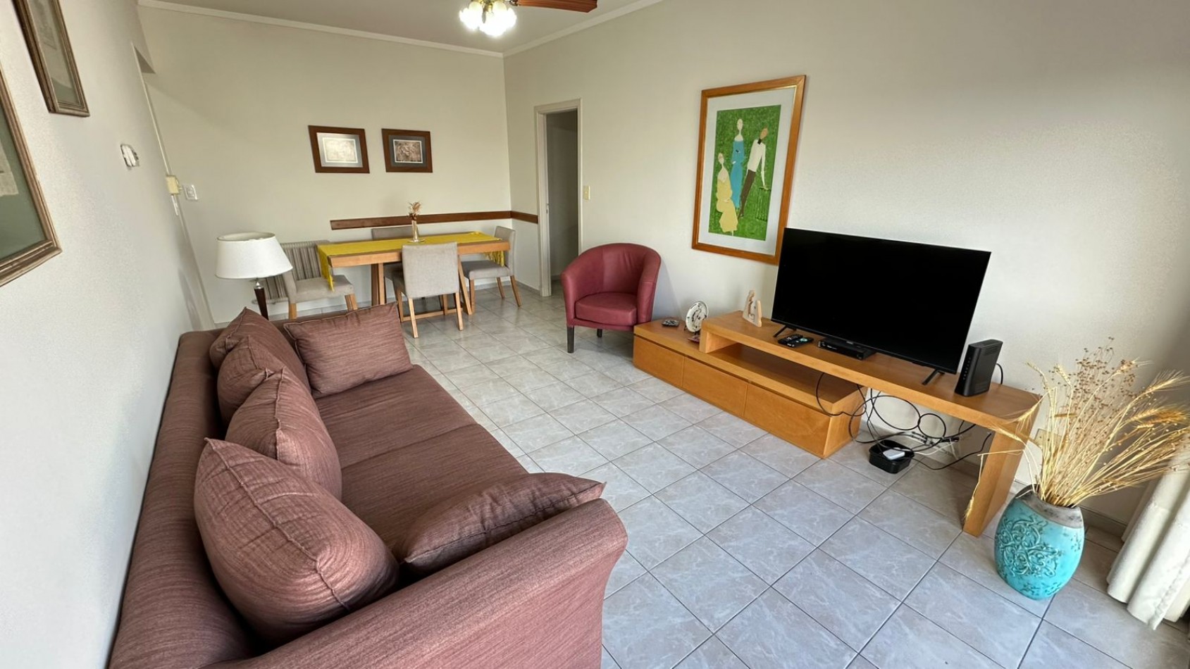 Departamento 3 Ambientes a la Calle con Balcon 