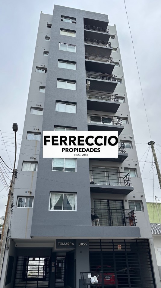Departamento 1 Ambiente con Cochera y Baulera