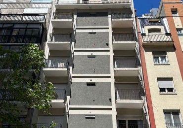 Departamento 1 Ambiente a la calle con Balcon